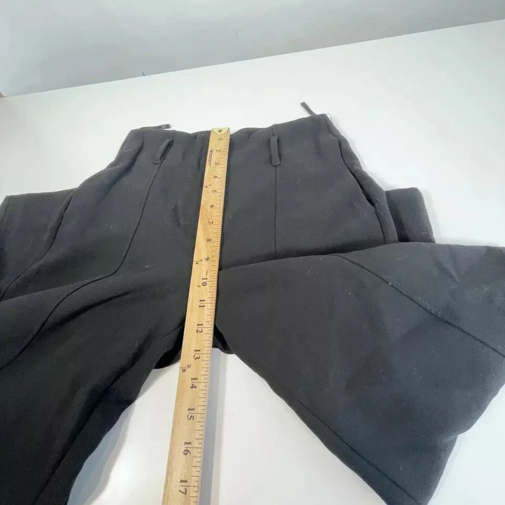 Le Sarte Del Sole Black Dress Pants Wide Leg‎ Trouser 42 High Rise Formal NEW